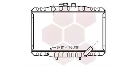 Двигатель охлаждающий радиатор для HYUNDAI H100, MITSUBISHI L200/300, Van Wezel (32002062) Двигатель охлаждающий радиатор для HYUNDAI H100, MITSUBISHI L200/300, Van Wezel (32002062)
