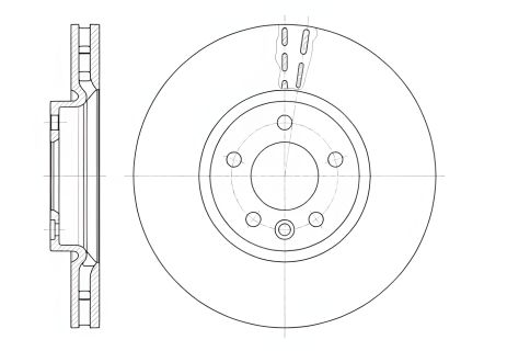 Гальмівний диск VW TRANSPORTER, REMSA (6142010) Гальмівний диск VW TRANSPORTER, REMSA (6142010)