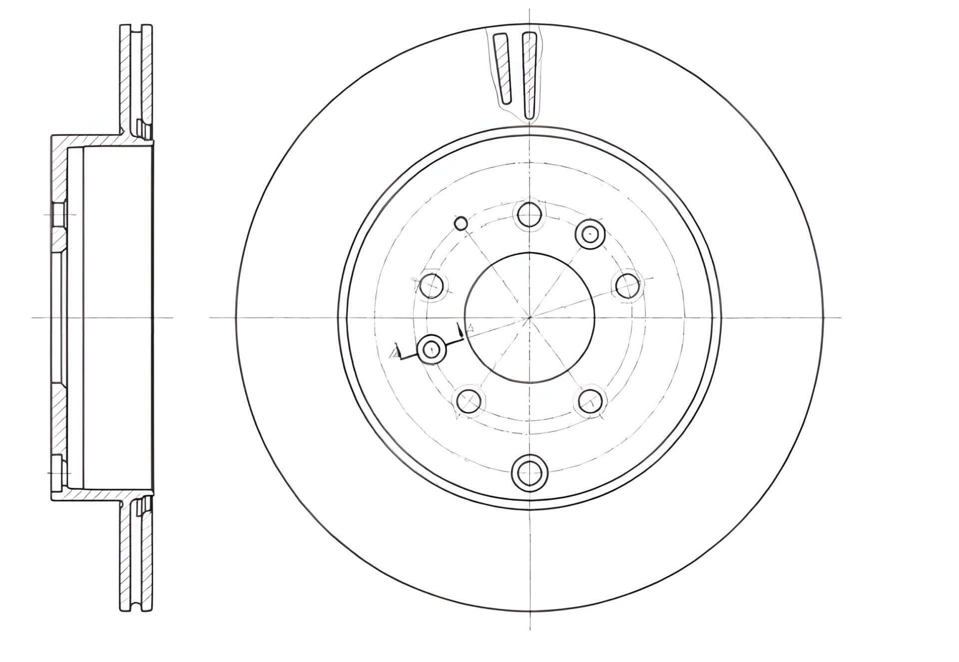 Тормозной диск MAZDA CX-9, REMSA (6140210) Тормозной диск MAZDA CX-9, REMSA (6140210)