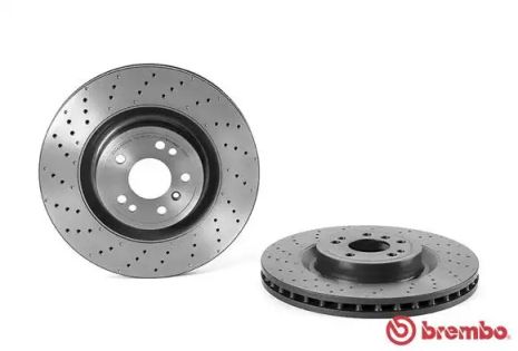 Диск гальмівний MERCEDES-BENZ GLE, BREMBO (09A95821)