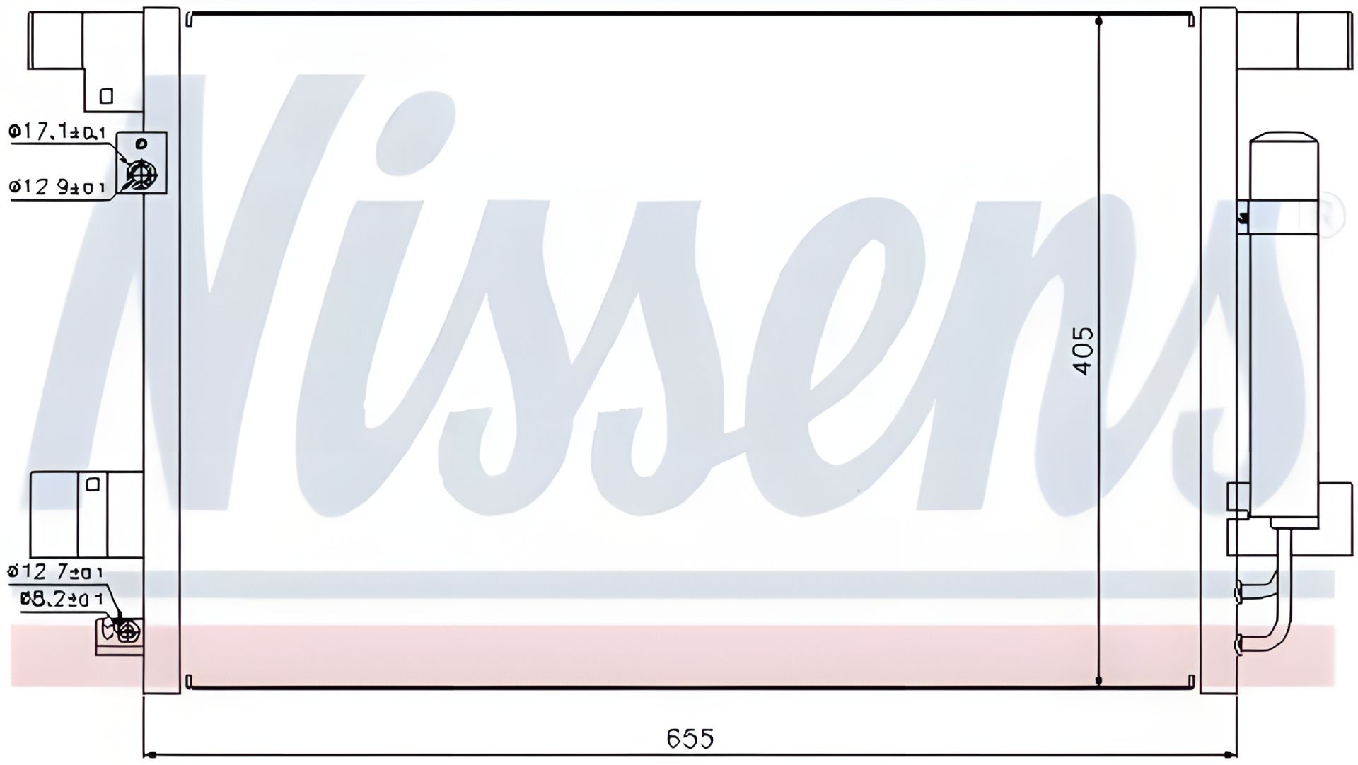 PEUGEOT 4008 радіатор, конденсор кондиціонера, CITROËN C4, NISSENS (940029) PEUGEOT 4008 радіатор, конденсор кондиціонера, CITROËN C4, NISSENS (940029)