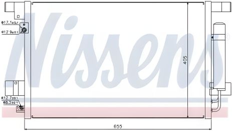 PEUGEOT 4008 радіатор, конденсор кондиціонера, CITROËN C4, NISSENS (940029) PEUGEOT 4008 радіатор, конденсор кондиціонера, CITROËN C4, NISSENS (940029)