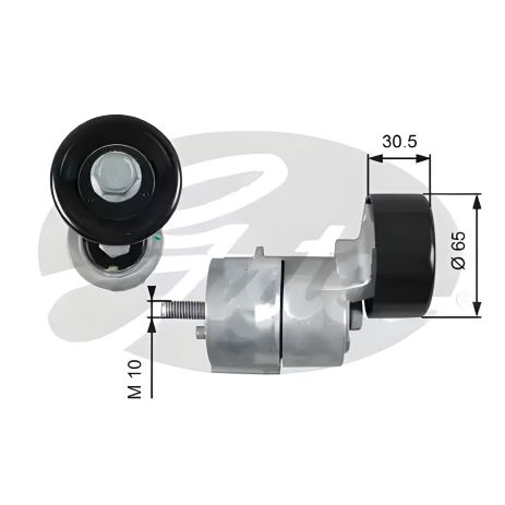 Приводной ролик для ремня KIA OPTIMA, HYUNDAI GRANDEUR, GATES (T39071) Приводной ролик для ремня KIA OPTIMA, HYUNDAI GRANDEUR, GATES (T39071)