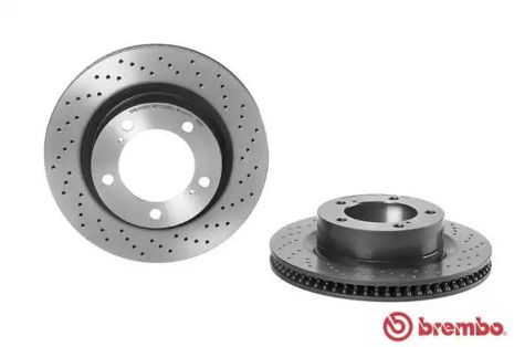 Диск гальмівний LEXUS LX, TOYOTA LAND CRUISER, BREMBO (09A9661X)