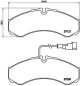Комплект тормозных колодок, дисковый тормоз NISSAN NT400, IVECO DAILY, BREMBO (P56069)