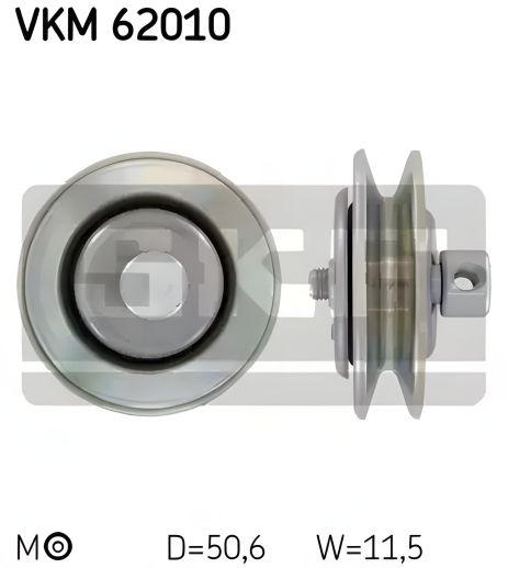 Натяжной ролик клинового ремня NISSAN NP300, SKF (VKM62010) Натяжной ролик клинового ремня NISSAN NP300, SKF (VKM62010)