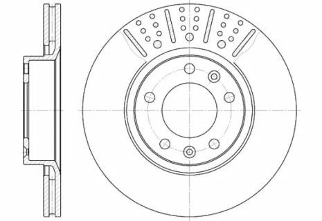 Brake Peugeot 605, Citroyn XM, REMSA (626510)