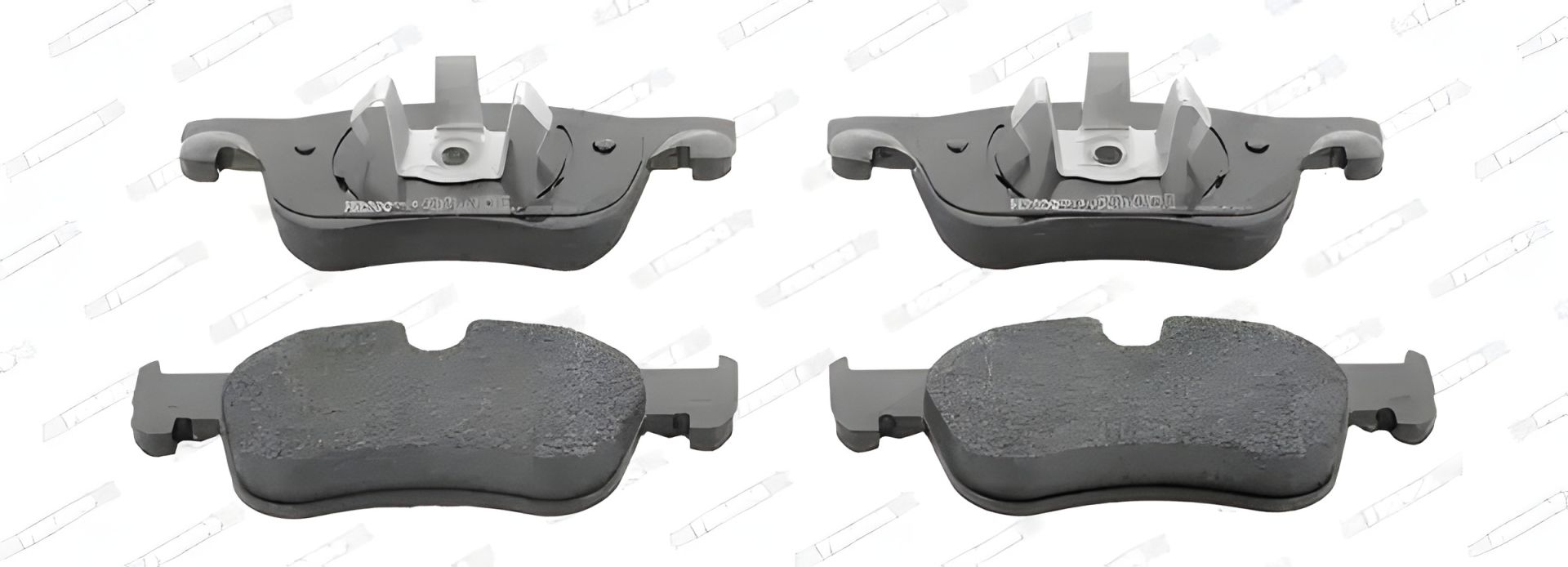 Комплект колодок гальмівних, дискове гальмо C4 CITROËN, FERODO (FDB4679) Комплект колодок гальмівних, дискове гальмо C4 CITROËN, FERODO (FDB4679)