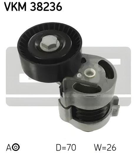 Натяжний ролик поліклінового ременя BMW 1, SKF (VKM38236) Натяжний ролик поліклінового ременя BMW 1, SKF (VKM38236)