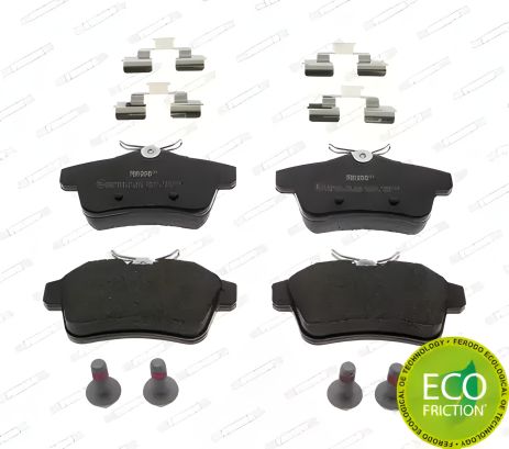 Комплект тормозных колодок, DS DS/CITROËN C4, FERODO (FDB4224)