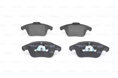 Комплект тормозных колодок, дисковый тормоз DS DS, PEUGEOT 5008, BOSCH (0986494324)