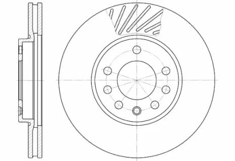 Brake Renault Trafic, Opel Meriva, Remsa (658410)