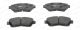 Гальмівних колодок комплект, дискове гальмо LEXUS GS, TOYOTA CORONA, FERODO (FDB868)