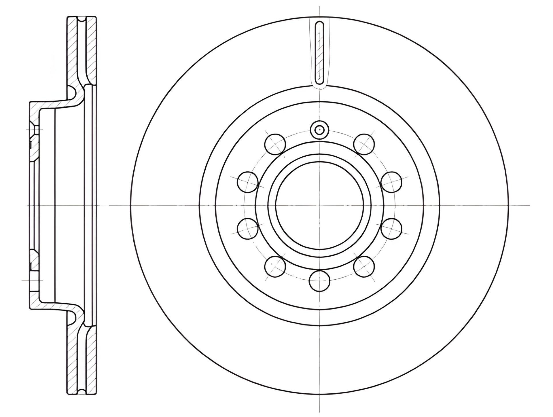 Π’ΠΎΡΠΌΠΎΠ·Π½ΠΎΠΉ Π΄ΠΈΡΠΊ Π΄Π»Ρ SEAT ALTEA, AUDI A3, REMSA (664710) Π’ΠΎΡΠΌΠΎΠ·Π½ΠΎΠΉ Π΄ΠΈΡΠΊ Π΄Π»Ρ SEAT ALTEA, AUDI A3, REMSA (664710)