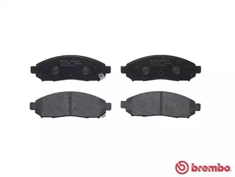 Набір гальмівних прокладок, Nissan NP300, Brembo (P56096) Диск.