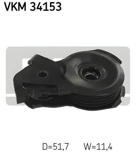 Натяжной ролик поликлинового ремня FORD MONDEO, SKF (VKM34153) Натяжной ролик поликлинового ремня FORD MONDEO, SKF (VKM34153)