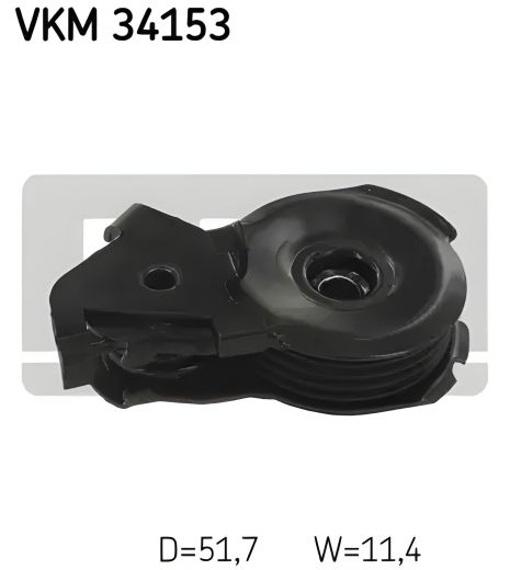 Натяжний ролик поліклінового ременя FORD MONDEO, SKF (VKM34153) Натяжний ролик поліклінового ременя FORD MONDEO, SKF (VKM34153)