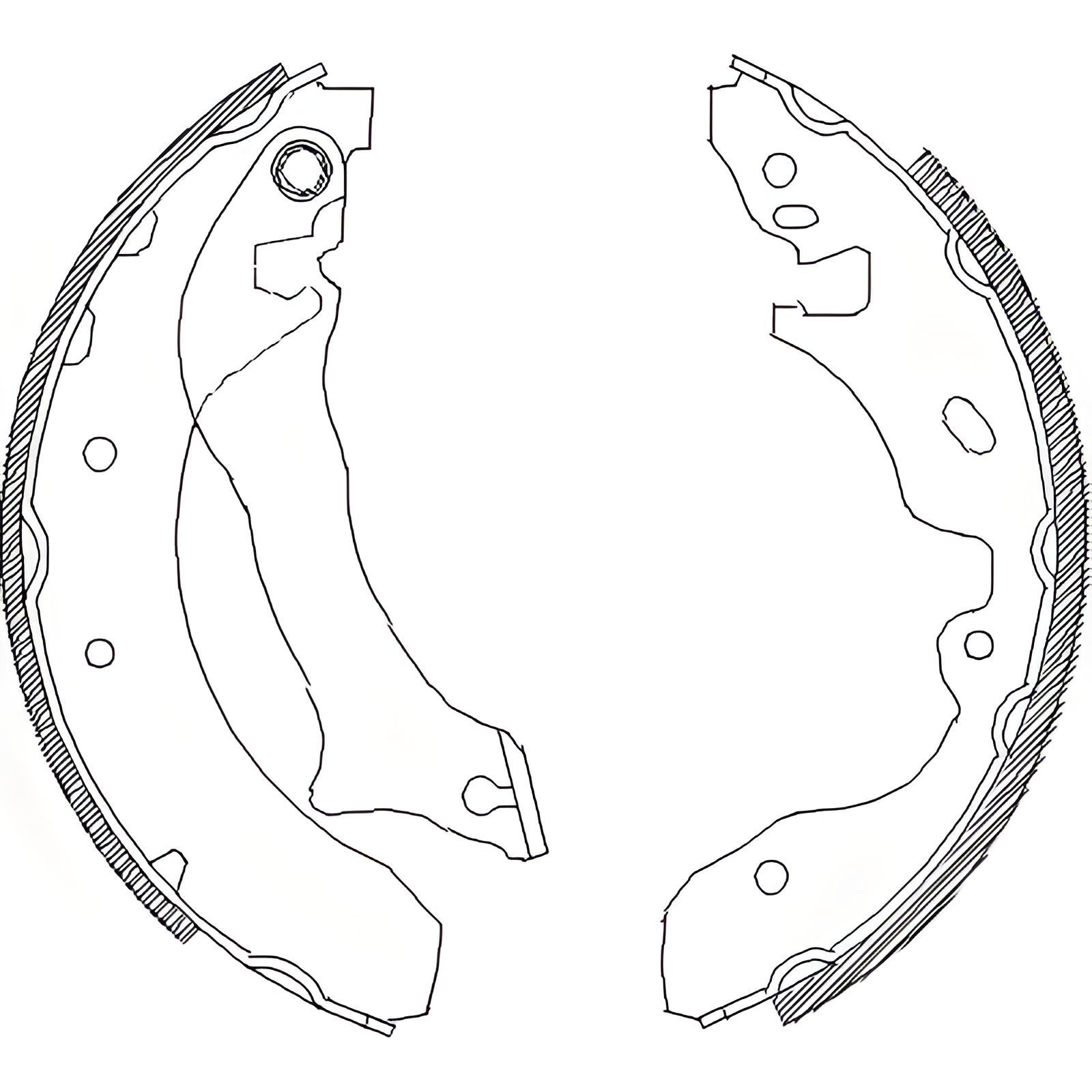 Комплект гальмівних колодок FORD AUSTRALIA, REMSA (404200) Комплект гальмівних колодок FORD AUSTRALIA, REMSA (404200)