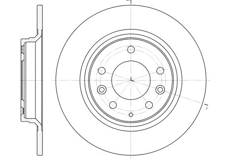 Тормозной диск BESTURN (FAW) и MAZDA 6, REMSA (688100) Тормозной диск BESTURN (FAW) и MAZDA 6, REMSA (688100)
