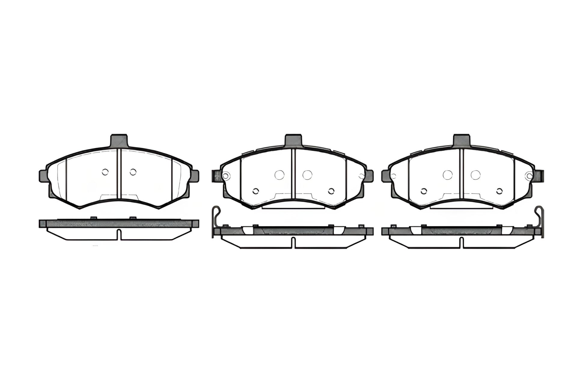 Гальмівних колодок комплект, дискове гальмо KIA CERATO, HYUNDAI MATRIX, REMSA (089302) Гальмівних колодок комплект, дискове гальмо KIA CERATO, HYUNDAI MATRIX, REMSA (089302)