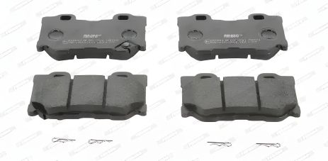 Комплект тормозных колодок, дисковый тормоз NISSAN 370, INFINITI Q60, FERODO (FDB4312) Комплект тормозных колодок, дисковый тормоз NISSAN 370, INFINITI Q60, FERODO (FDB4312)