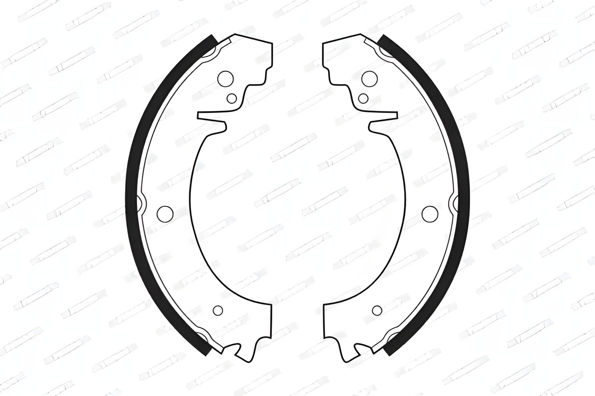 Комплект тормозных колодок для LADA NIVA, FERODO (FSB59) Комплект тормозных колодок для LADA NIVA, FERODO (FSB59)