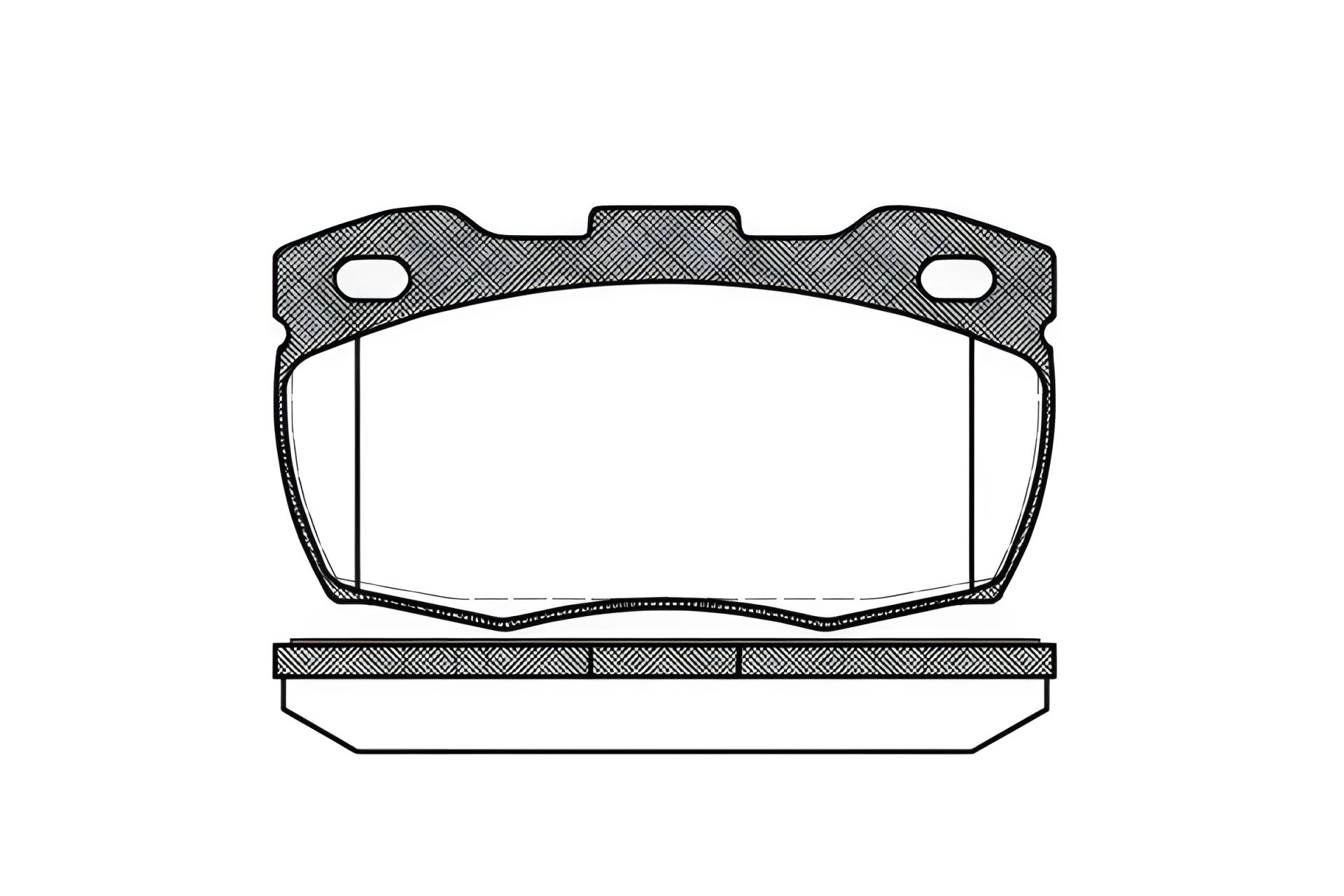 Комплект гальмівних колодок для дискових гальм LAND ROVER, REMSA (026610) Комплект гальмівних колодок для дискових гальм LAND ROVER, REMSA (026610)