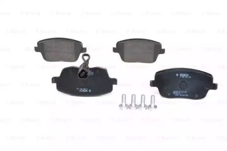 Комплект тормозных колодок, дисковый тормоз SEAT IBIZA, SKODA ROOMSTER, BOSCH (0986494105)