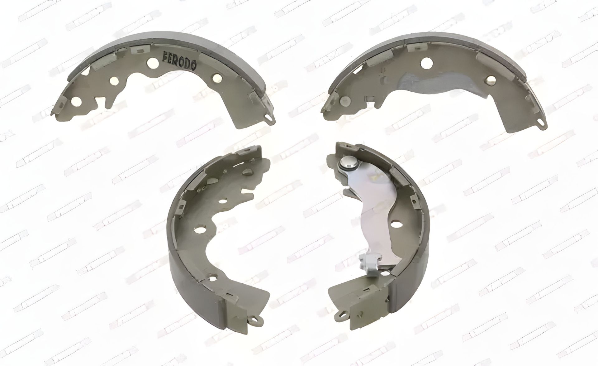 Комплект гальмівних колодок HYUNDAI ACCENT, KIA RIO, FERODO (FSB4086) Комплект гальмівних колодок HYUNDAI ACCENT, KIA RIO, FERODO (FSB4086)