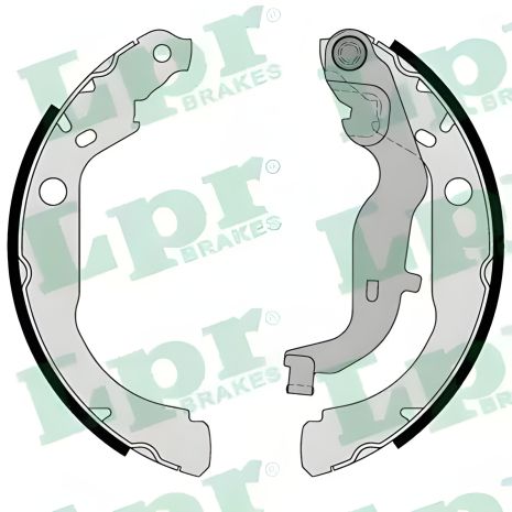 Комплект гальмівних блоків DACIA DUSTER, LPR (01131)