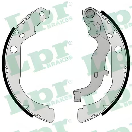 Комплект гальмівних блоків DACIA DUSTER, LPR (01131) Комплект гальмівних блоків DACIA DUSTER, LPR (01131)