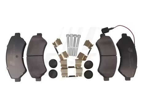 Набір гальмівних колодок, дискове гальмо FIAT DUCATO, PEUGEOT BOXER, FAST (FT29152)