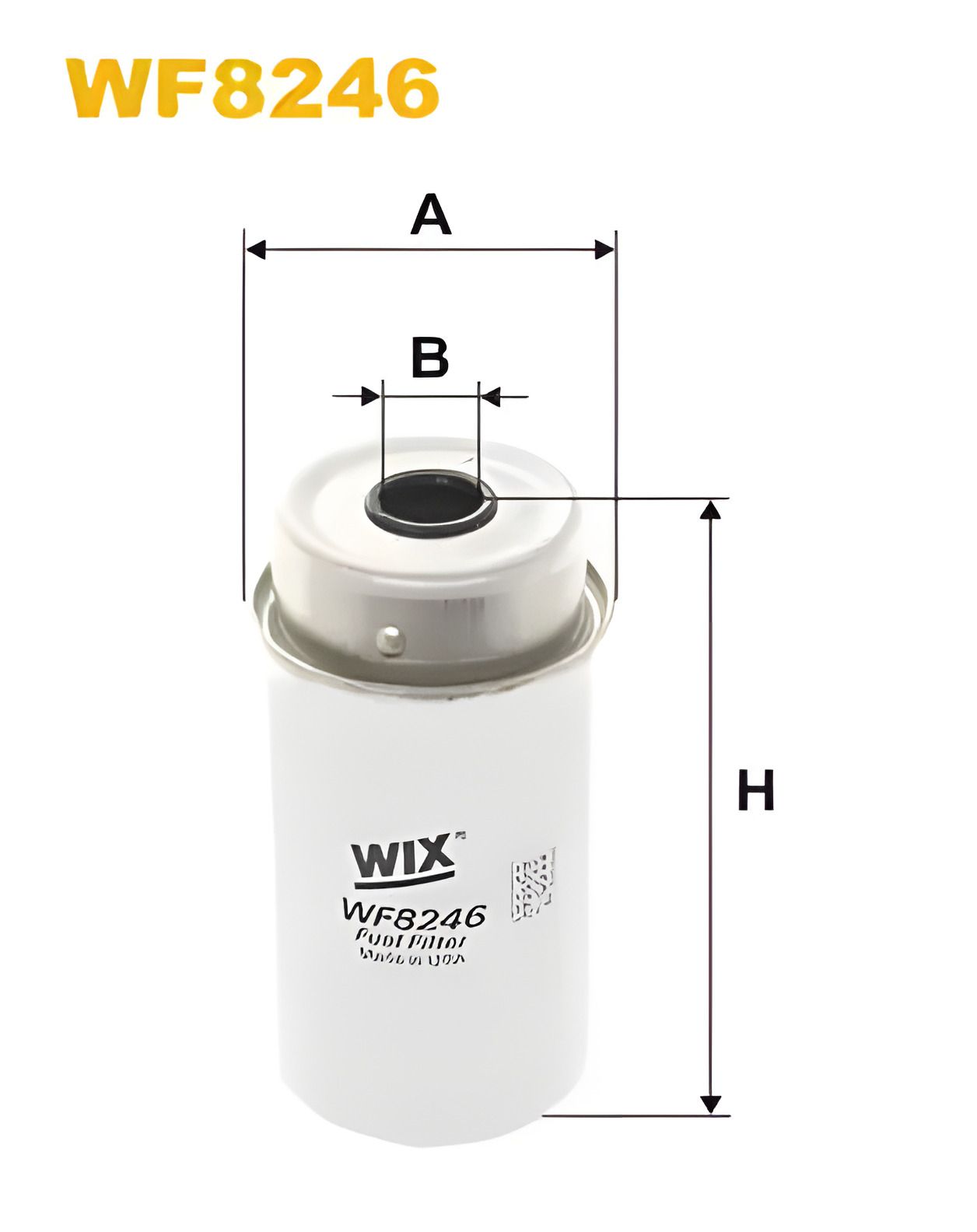 Паливний фільтр FORD TRANSIT, LTI TX, WIXFILTRON (WF8246) Паливний фільтр FORD TRANSIT, LTI TX, WIXFILTRON (WF8246)