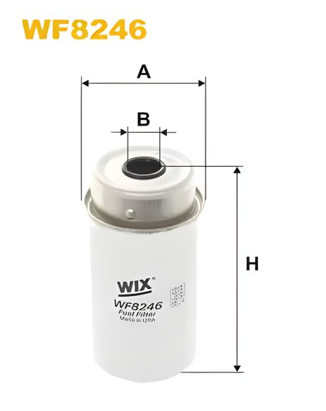 Топливный фильтр FORD TRANSIT, LTI TX, WIXFILTRON (WF8246)