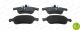 Гальмівні колодки комплект для DACIA DUSTER, RENAULT MEGANE, FERODO (FDB4180)