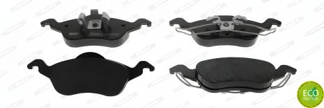 Комплект дисковых тормозных колодок FORD AUSTRALIA, FERODO (FDB1318)