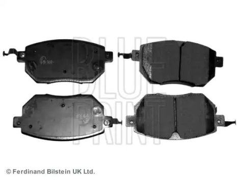 Комплект гальмівних колодок, дискове гальмо NISSAN MURANO, BLUE PRINT (ADN142136)