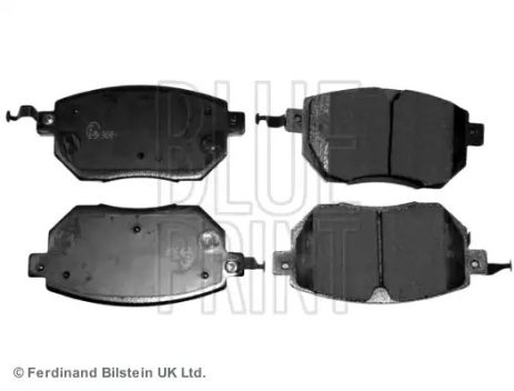 Комплект тормозных колодок, дисковый тормоз NISSAN MURANO, BLUE PRINT (ADN142136)