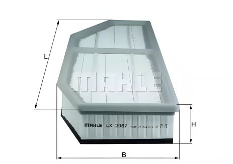 Фільтр повітряний BMW X3, MAHLE/KNECHT (LX2067) Фільтр повітряний BMW X3, MAHLE/KNECHT (LX2067)