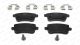 Колодки тормозные для RENAULT MEGANE, FERODO (модель: FDB4182)