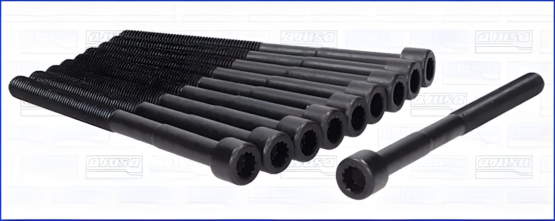 Набір болтів ГБЦ LEXUS NX, TOYOTA VENZA, AJUSA (81042100) Набір болтів ГБЦ LEXUS NX, TOYOTA VENZA, AJUSA (81042100)