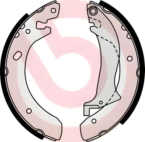 Гальмівних колодок комплект LAND ROVER, BREMBO (S44504)