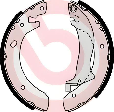 Гальмівних колодок комплект LAND ROVER, BREMBO (S44504)