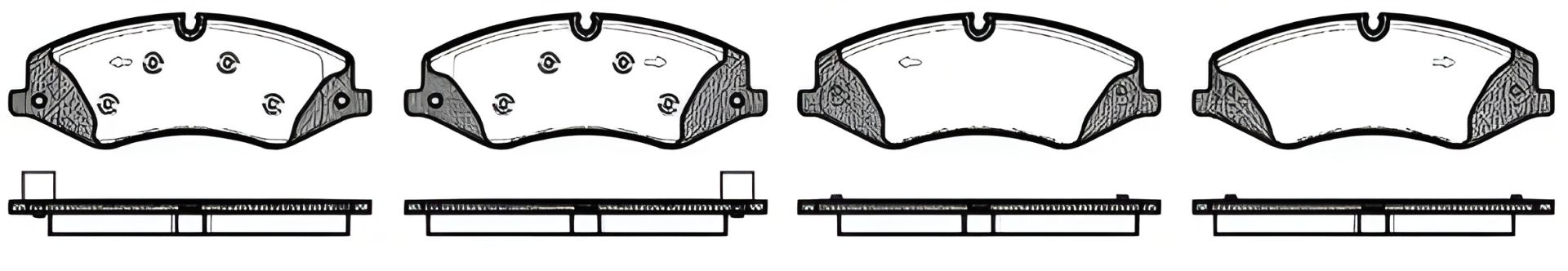 Гальмівні колодки комплект дискове гальмо LAND ROVER, REMSA (140910) Гальмівні колодки комплект дискове гальмо LAND ROVER, REMSA (140910)