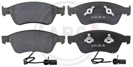 Комплект тормозных колодок для VW PHAETON и AUDI A6, A.B.S. (37427)