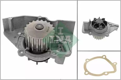 Помп, водяний насос Fiat Ulysse, Citroën XSARA, INA (538010310)