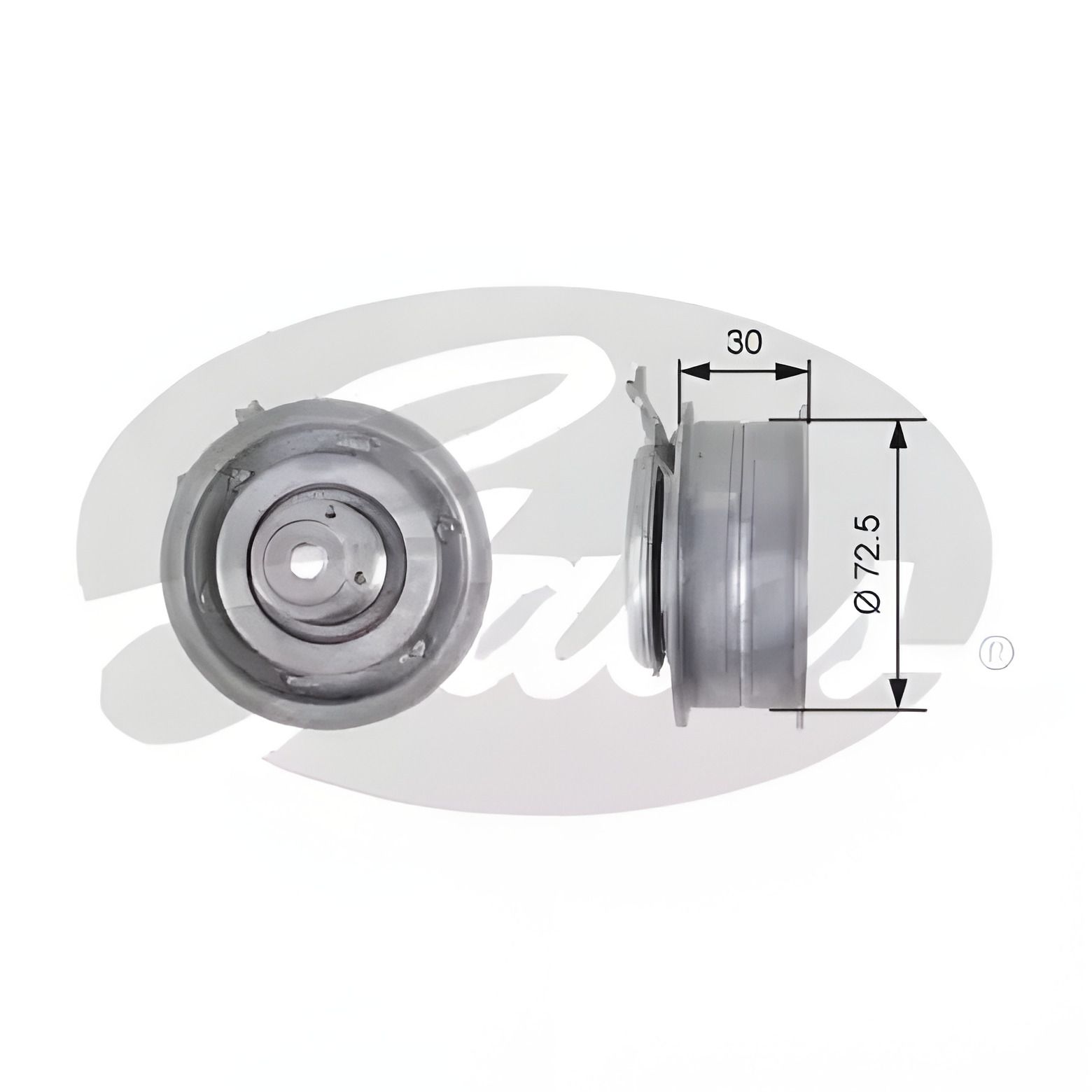 Ремень ГРМ натяжной ролик SKODA OCTAVIA, VW JETTA, GATES (T43010) Ремень ГРМ натяжной ролик SKODA OCTAVIA, VW JETTA, GATES (T43010)