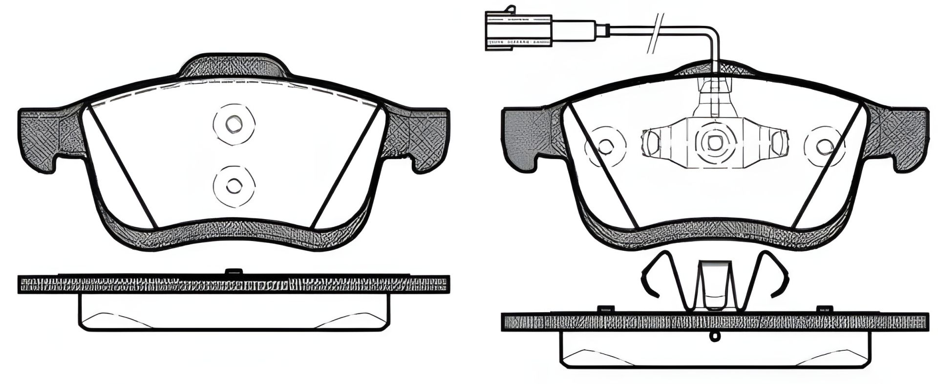 Комплект колодок дис. тормоз ABARTH 500, CHRYSLER DELTA REMSA (118322) Комплект колодок дис. тормоз ABARTH 500, CHRYSLER DELTA REMSA (118322)