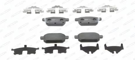 Тормозные колодки дискового тормоза SUZUKI BALENO, FERODO (FDB4430)