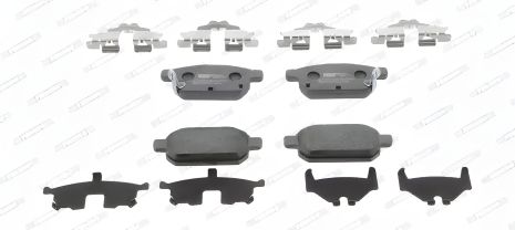 Тормозные колодки дискового тормоза SUZUKI BALENO, FERODO (FDB4430)